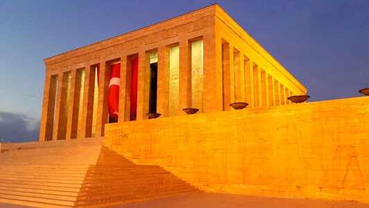 The memorial tomb shrine mustafa kemal atatürk