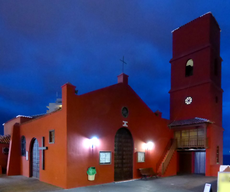 Playa dl Américas, San Eŭgenio, nokte, 1