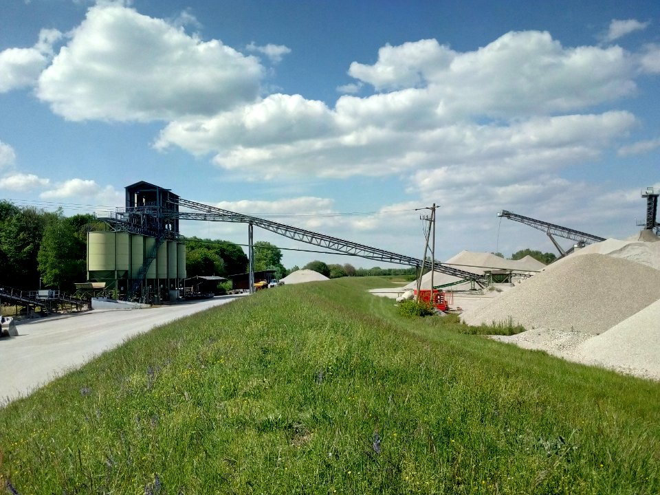 Polder Daxlander Au, Kieswerk (3)