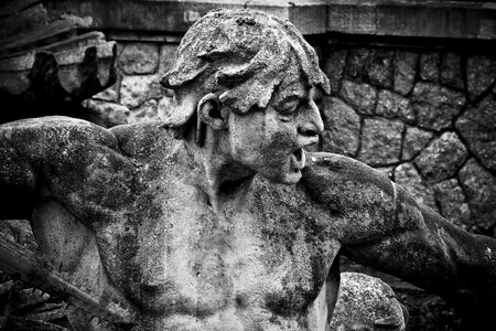Sculpture old monument
