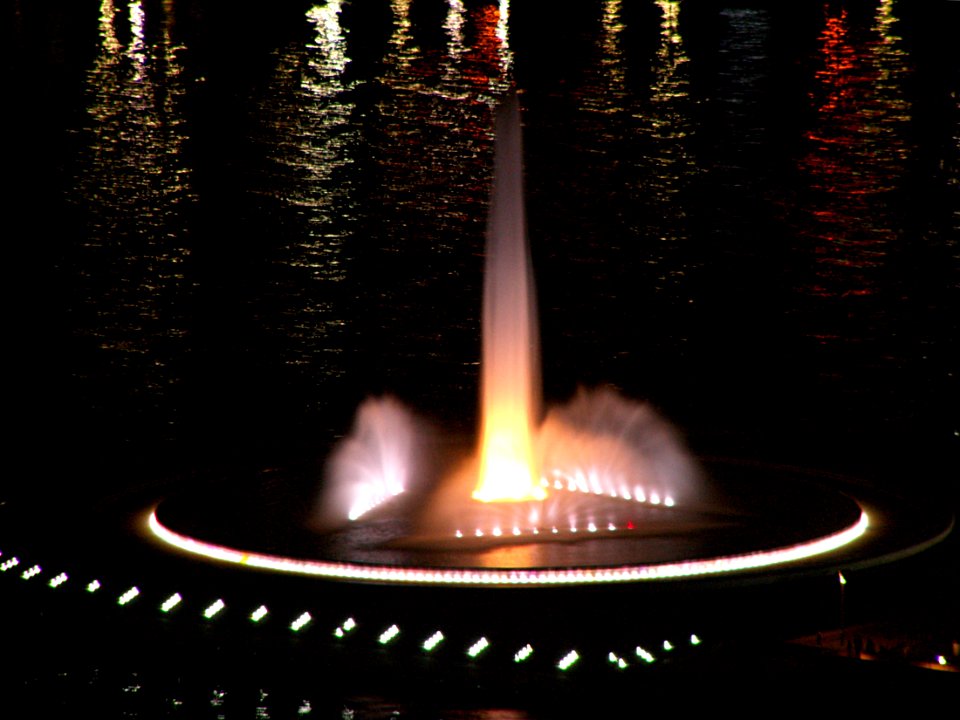 Point State Park Fountain at Night, 2015-11-03, 03