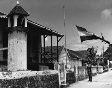 Police station, the Bottom, Saba politiebureau The Bottom, Saba, Bestanddeelnr 935-1475