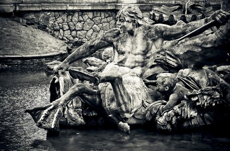 Sculpture old monument