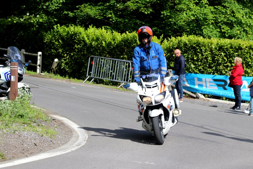 Police au Circuit de Wallonie 2019 à Nalinnes Belgique 28