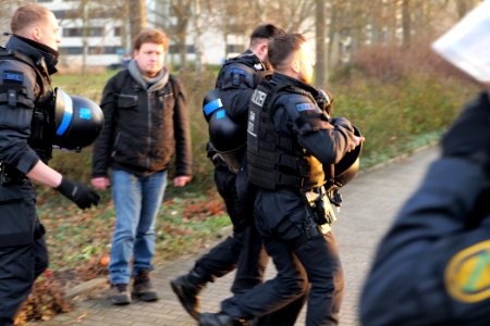 Police at Dresden protest 2020-02-15 46