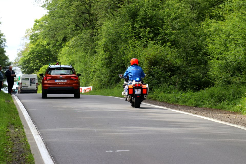 Police au Circuit de Wallonie 2019 à Nalinnes Belgique 05