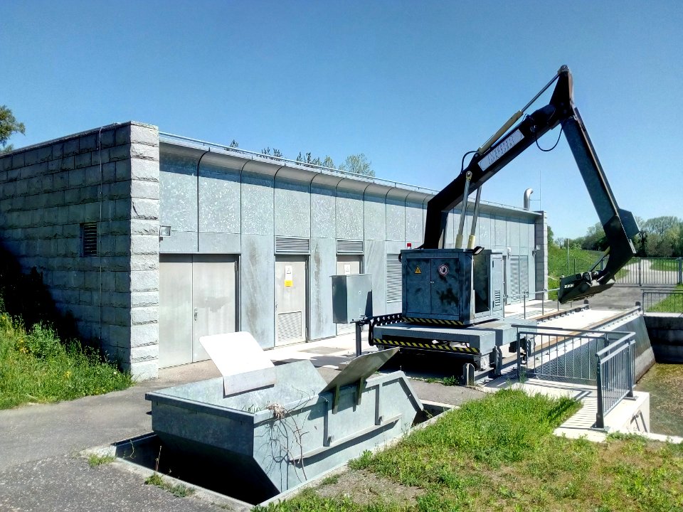 Polder Söllingen-Greffern, Wörthgrabenschöpfwerk, Söllingen