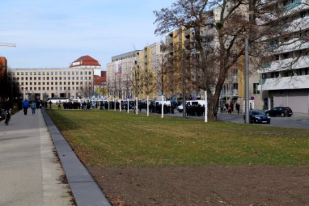 Police at Dresden protest 2020-02-15 03