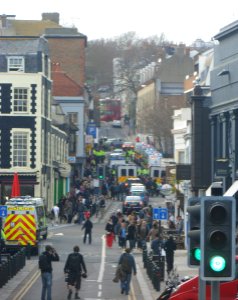 Police Action at Church Street, North Laine, Brighton (April 2013) (1)