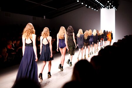 Fashion fashion show showing