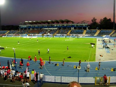 Podczas mityngu Enea Cup 2011