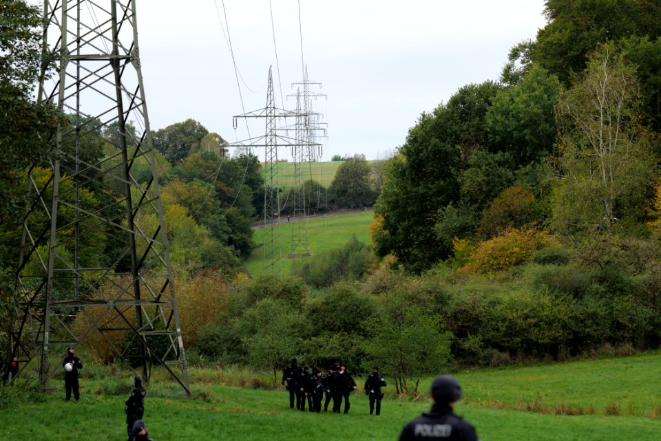 Police at Maulbach forest 2020-10-05 28
