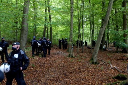 Police at Maulbach forest 2020-10-05 38