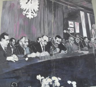 Podpisanie porozumień sierpniowych w Gdańsku - graffiti w Gdańsku