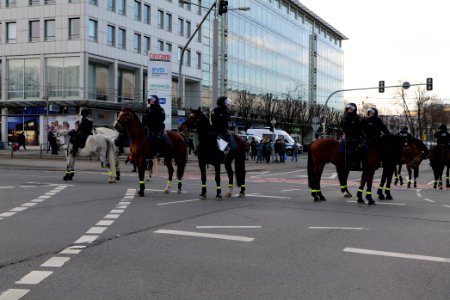 Police at Dresden protest 2020-02-15 42