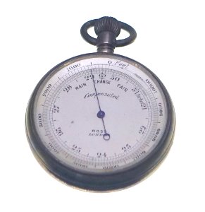 Pocket Barometer, Ross, London, 1902 - Museum of Science and Industry (Chicago) - DSC06363