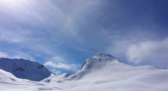 Ski area austria snow