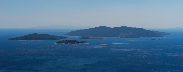 Petalii archipelago Marmari Euboea Greece photo
