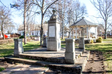 Petőfi square in Kübekháza