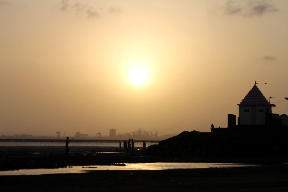 Sunset asia summer