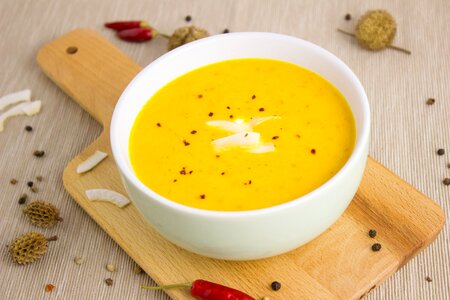 Pumpkin soup vegetarian cook