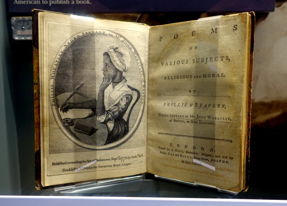 Poems on Various Subjects, Religious and Moral, by Phillis Wheatley, 1773 - Old South Meeting House - Boston, MA - DSC05815