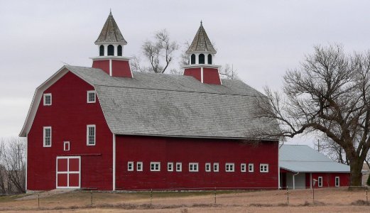 Peter Peterson farmstead barn from NE 1
