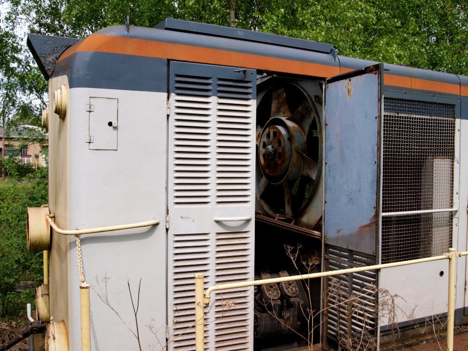 PET diesel locomotive at Petite-Rosselle