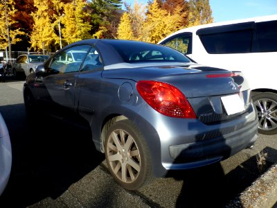 Peugeot 207 Coupe Cabriolet rear