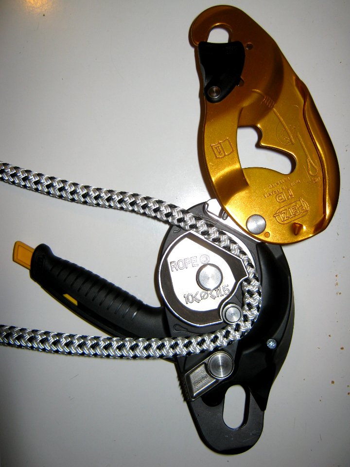 Petzl I'D S inside