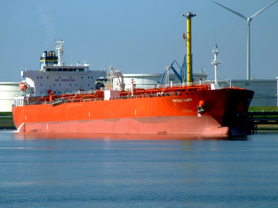 Petali Lady p1 at the Calland canal, Port of Rotterdam, Holland 19-Jul-2007