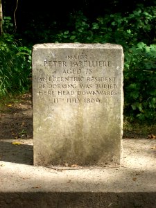 Peter Labelliere's grave, Box Hill photo