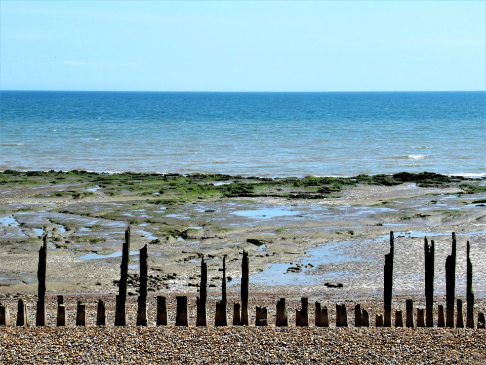 Pett Level Beach, sea defences 1