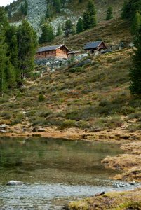 Pochersee mit Knappenhütte