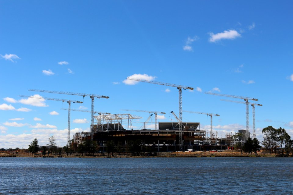 Perth Stadium construction, March 2016 03