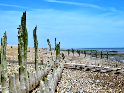 Pett Level Beach, sea defences 3