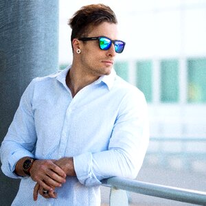 Aviator boy man