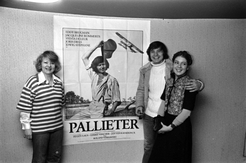 Perspremiere nieuwe Nederlandse film Pallieter in City, Amsterdam v.l.n.r. Sy, Bestanddeelnr 928-4183