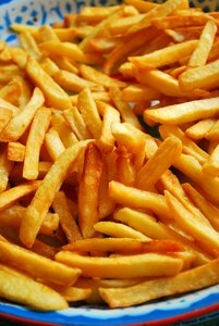 Foodstuff delicious deep fried foods
