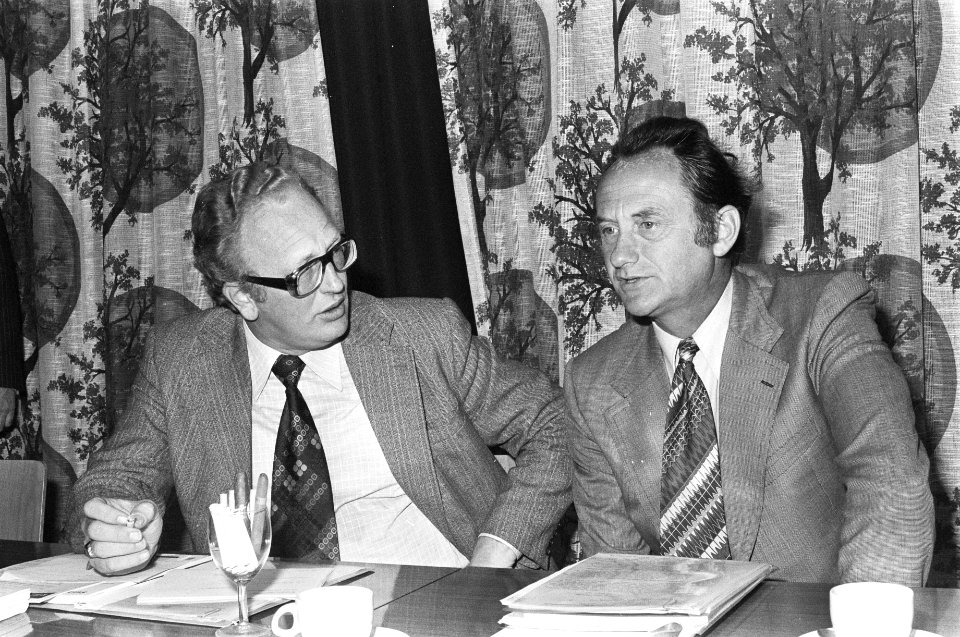 Persconferenties, ministers, ministeries, Bestanddeelnr 929-1445