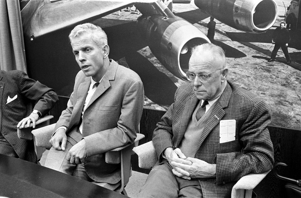 Persconferenties, professoren, Paulen, A., Bestanddeelnr 919-5738