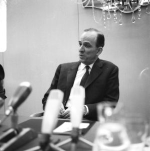 Persconferenties, filmregisseurs, potretten, Bergmann, Ingmar, Bestanddeelnr 919-6651