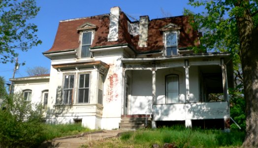 Peter E. Ruffner house (Plattsmouth NE) from WSW 1 photo