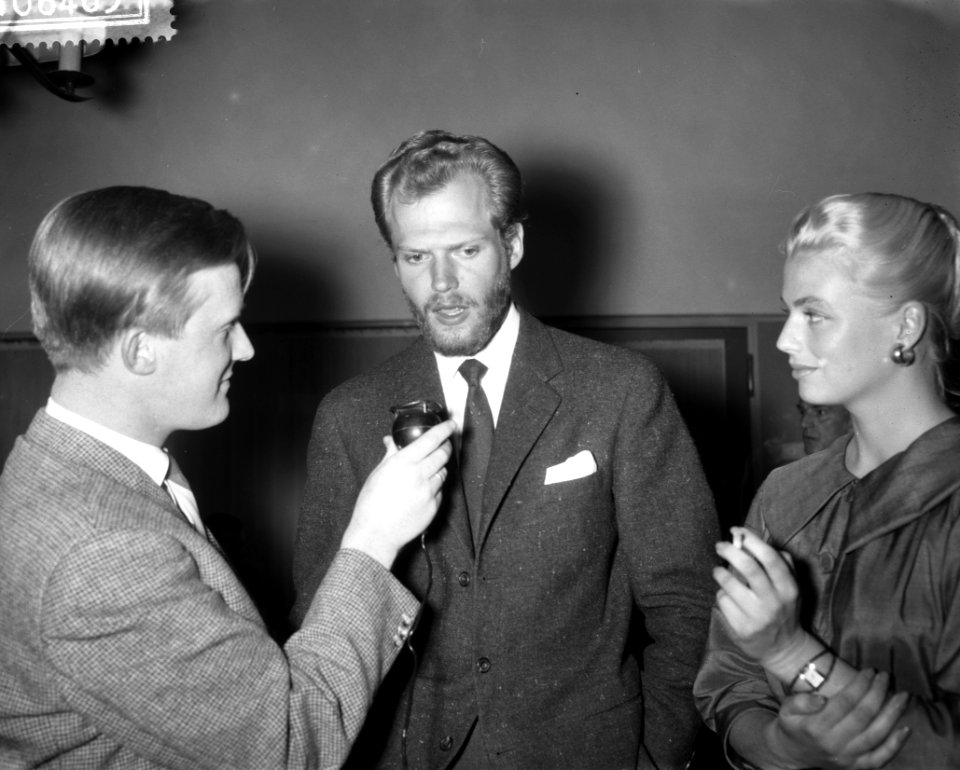 Persconferentie van Nina en Frederik van het Apollopark, Bestanddeelnr 910-6465