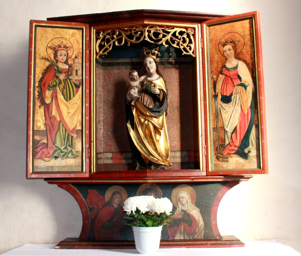Pfarrkirche Hermagor - Altar in der Wolkensteinerkapelle