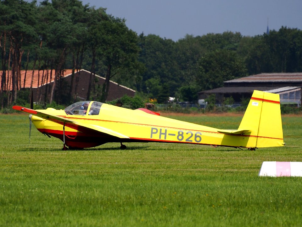 PH-826 Scheibe SF 25 B, at Hilversum Airport (ICAO EHHV), photo-07