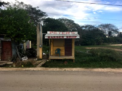 Peter's Barber Shop San Ignacio Belize
