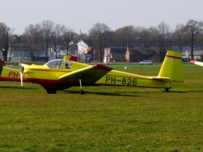 PH-826, Scheibe SF 25 B at Hilversum Airport (ICAO EHHV)