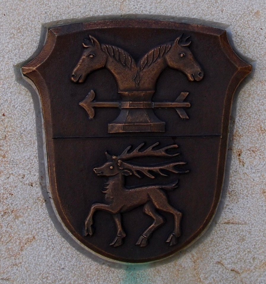Pforzen Wappen Brunnen