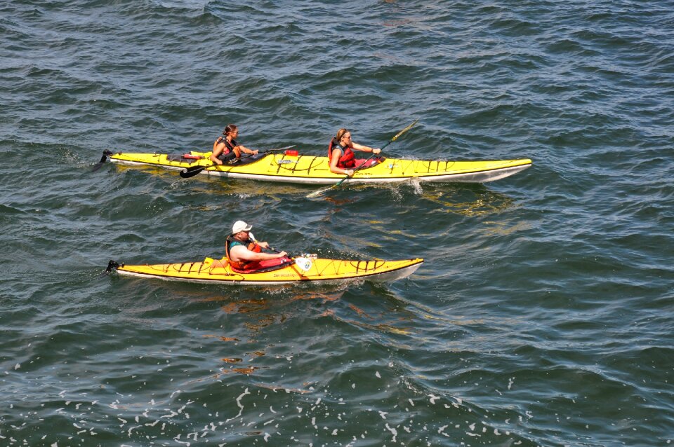 Kayak recreation water sports photo